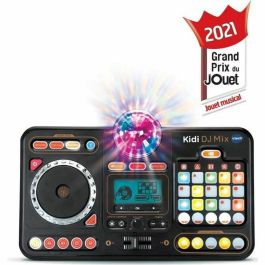 Vtech Mesa de mezclas Kidi DJ Mix para niños con luces, sonidos y disco scratch para grabar mezclas. 6-12 años. 23,5x36,5x9,2 cm Vtech Mesa de mezclas Kidi DJ Mix para niños con luces, sonidos y disco scratch para grabar mezclas. 6-12 años. 23,5x36,5x9,2 cm