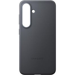 Samsung EF-VS931 Funda Kindsuit para Samsung Galaxy S25 6.2" de imitación piel color negro con protección contra caídas y rayones