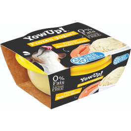 Yow Up! Helado Yogurt Tartar Salmón para Perros 110 gr - Caja 12 Unidades Precio: 20.5000004. SKU: B18SFPY4DL
