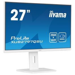 Iiyama Monitor 27" QHD IPS 100Hz XUB2797QSU-W2 con 1xHDMI, 1xDisplayPort, 2xUSB 3.2 y 300 cd/m²
