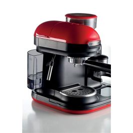 Ariete 1318/00 Cafetera Espresso Moderna con Molinillo Roja 1080W 0.8L