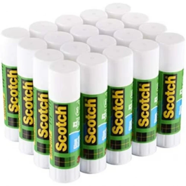 Scotch Pegamento en Barra Classic Line 21 gramos Adhesivo Blanco Sin Disolventes Lavable Uso Escolar
