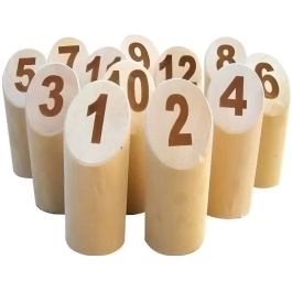 Tactic Mölkky Bowling Versión Estándar Juego - Sé el primero en alcanzar 50 puntos - A partir de 6 años Precio: 40.49999954. SKU: S7144478