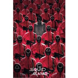 Póster El Juego Del Calamar - Líder Enmascarado y Subditos - 91 x 61 cm Precio: 7.49999987. SKU: B17KAB9R4D
