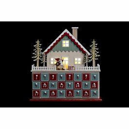 Calendario Adviento Navidad Fantasia DKD Home Decor Rojo Verde 8 x 33 x 32 cm (2 Unidades) Calendario Adviento Navidad Fantasia DKD Home Decor Rojo Verde 8 x 33 x 32 cm (2 Unidades)