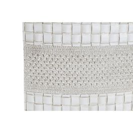 DKD Home Decor Jarrón Moderno de Resina Blanco – 10 cm Largo x 45 cm Alto x 30 cm Ancho DKD Home Decor Jarrón Moderno de Resina Blanco – 10 cm Largo x 45 cm Alto x 30 cm Ancho
