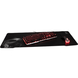 MSI Agility GD70 Alfombrilla de ratón para juegos Negro - 900x400mm - Bordes contra enrollamiento - J02-VXXXXX1-EB9 MSI Agility GD70 Alfombrilla de ratón para juegos Negro - 900x400mm - Bordes contra enrollamiento - J02-VXXXXX1-EB9
