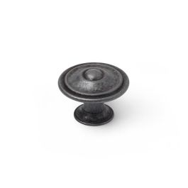 Blister con 4 pomos redondos para mueble fabricado en zamak acabado plata vieja mod. 3110 ø35mm rei Precio: 6.95000042. SKU: S7912575