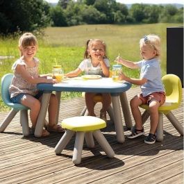 Smoby - Silla infantil amarilla - Exterior e interior - Al. 27 cm - Hecho en Francia Smoby - Silla infantil amarilla - Exterior e interior - Al. 27 cm - Hecho en Francia