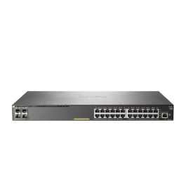 Hewlett Packard Enterprise 2930F 24G PoE+ 4SFP+ Switch de Acceso Layer 3 con 24 Puertos Gigabit y 4 Uplinks 10GbE