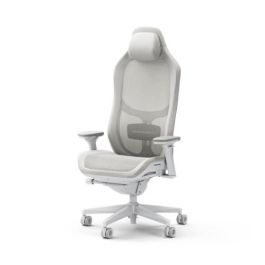 Fractal Design FD-CH-RE1M-02 silla para videojuegos Silla para videojuegos de PC Asiento acolchado Blanco