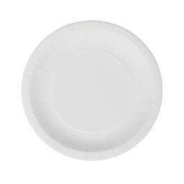 Set de Platos Algon Desechables Blanco Cartón 20 cm (36 Unidades)