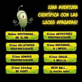 Laboratorio de slime luminoso ¡una aventura con las luces apagadas! Laboratorio de slime luminoso ¡una aventura con las luces apagadas!