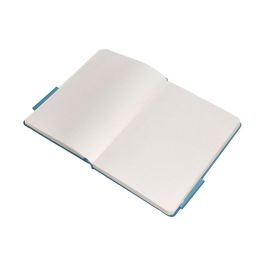 Cuaderno Con Gomilla Antartik Notes Tapa Dura A4 Hojas Puntos Azul Claro 100 Hojas 80 gr Fsc