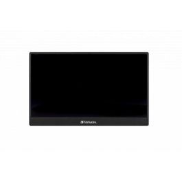 Verbatim PM-14 Monitor Portátil 14" Full HD 1080p IPS HDR USB-C HDMI con Altavoces Integrados Negro para PC, Mac y Gaming