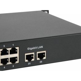 Level One FGP-2601 Switch gestionable 24 puertos Fast Ethernet PoE + 2 puertos Gigabit Ethernet 19" 150W