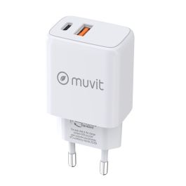 Cargador de Pared Muvit for Change Blanco 18 W 20 W Precio: 25.7900005. SKU: B1GS5TMW74