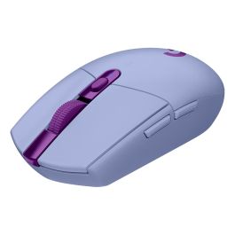 Logitech G305 Lightspeed Ratón Inalámbrico Óptico 12000 DPI 1 ms Lila