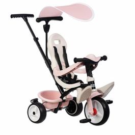 Smoby SMO7600741404 Triciclo de Paseo para Bebés Rosa
