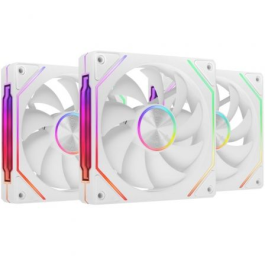Mars Gaming MF-LINKFINITYKIT2 Pack 3 Ventiladores 12cm ARGB Infinity Mirror LINKFINITY PWM Blanco Precio: 31.50000018. SKU: B1HBNYTACP