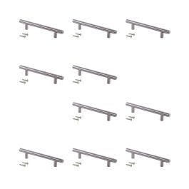 Emuca Lote de 10 tiradores para mueble Orlando, L528mm, intereje 448mm, Acero, Níquel satinado Emuca Lote de 10 tiradores para mueble Orlando, L528mm, intereje 448mm, Acero, Níquel satinado Precio: 43.88999967. SKU: B16XW6WYYV