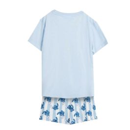 Pijama de Verano Stitch Azul