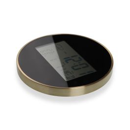 Reloj de Pared Versa Negro Plástico Minimalista 4,1 x 30 x 30 cm Reloj de Pared Versa Negro Plástico Minimalista 4,1 x 30 x 30 cm
