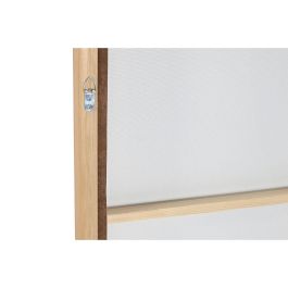 Lienzo Home ESPRIT Blanco Beige Terracota Abstracto 82,6 x 4,3 x 122,6 cm (2 Unidades)