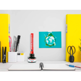 Edding Tinta MTK25 para Rotuladores Recargables, Sistema Capilar, Color Rojo, 25 ml