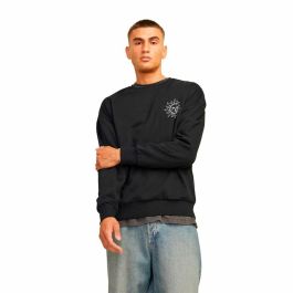 Sudadera sin Capucha Hombre Jack & Jones Jmmystic Negro 100 ml