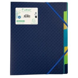 Carpeta Clasificadora Exacompta Pp A4 8 Dptos. Con Gomas Y Solapas Azul Precio: 6.95000042. SKU: B1BRRP85FE