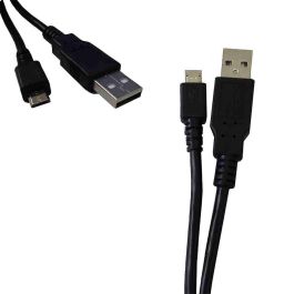 Edm Cable USB a micro USB 1,8m negro compatible Samsung, Sony, Huawei, LG Precio: 2.6899994. SKU: S7916166