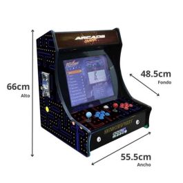 Consola juegos arcade con 19 pulgadas 2 jugadores. Consola juegos arcade con 19 pulgadas 2 jugadores.
