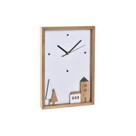 Reloj Pared Urban DKD Home Decor Blanco Marron 4 x 30 x 20 cm Precio: 10.25717. SKU: S3032096