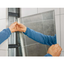 Q-connect Cinta Adhesiva Doble Cara Transparente 10 mt x 12 mm en Portarrollos