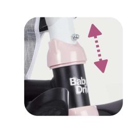Triciclo Baby Driver Plus Rosa - SMOBY Triciclo Baby Driver Plus Rosa - SMOBY