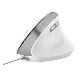 Trust Ratón Ergonómico Vertical Bayo II USB Tipo A Cableado Óptico 2400 DPI Blanco Precio: 24.50000014. SKU: B1473EQTRE