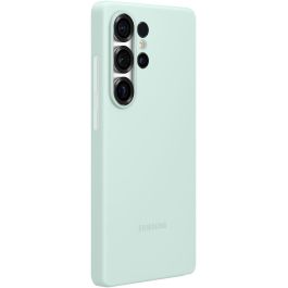 Samsung EF-PS938CMEGWW Funda de Silicona para Galaxy S25 Ultra, 6.9" - Color Menta, Fácil Aplicación