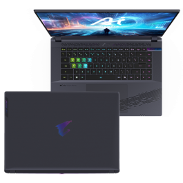 GIGABYTE AORUS 16X 9KG-43ESC94SD ordenador portatil Intel® Core™ i7 i7-13650HX Portátil 40,6 cm (16") WQXGA 16 GB DDR5-SDRAM 1 TB SSD NVIDIA GeForce RTX 4060 Wi-Fi 7 (802.11be) FreeDOS Gris