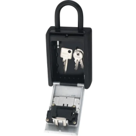 Abus 797 LED KeyGarage B Caja de llaves con código digital personalizable y LED, almacena hasta 20 llaves