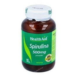 Health Aid Spirulina 500 mg, Complemento Alimenticio Natural para Vegetarianos y Veganos, 60 Comprimidos Health Aid Spirulina 500 mg, Complemento Alimenticio Natural para Vegetarianos y Veganos, 60 Comprimidos Precio: 20.5000004. SKU: B153JF2K4D