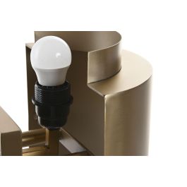 Lampara Aplique Item Home DKD Home Decor Dorado 21 x 28 x 16 cm (2 Unidades) Lampara Aplique Item Home DKD Home Decor Dorado 21 x 28 x 16 cm (2 Unidades)