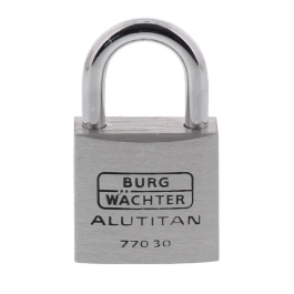 Burg Wachter Juego de 2 Candados DUO 770 30 SB 30 mm Alutitan Doble Cierre Anti-picking