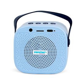 OTL Technologies Altavoz Karaoke Inalámbrico LED Bluey con Micrófono Bluetooth para Smartphone, Tablet, PC y Tarjeta TF