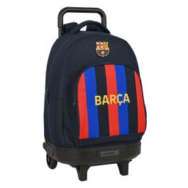 Mochila Escolar con Ruedas F.C. Barcelona Granate Azul marino 33 X 45 X 22 cm Precio: 42.95000028. SKU: S4307084