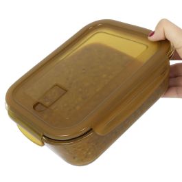 Ambare Fiambrera Rectangular Hermética 1.5 L (1500 cc) - 23 x 17.5 x 7.6 cm (6 Unidades)