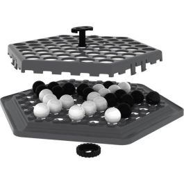 Zygomatic Abalone GO Juego de Mesa Portátil Estrategia 2 Jugadores Tablero Hexagonal Bolas Blancas Negras +7 Años Multilenguaje 20 Minutos Zygomatic Abalone GO Juego de Mesa Portátil Estrategia 2 Jugadores Tablero Hexagonal Bolas Blancas Negras +7 Años Multilenguaje 20 Minutos