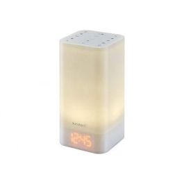 DESPERTADOR SUNSTECH FRLAMP2 - FM - 10 PRESINTONIAS - SONIDO/ILUMINACION LED GRADUAL - PANTALLA LED 1.78CM - ALARMA DUAL - BOTÓN CONTROL TÁCTIL