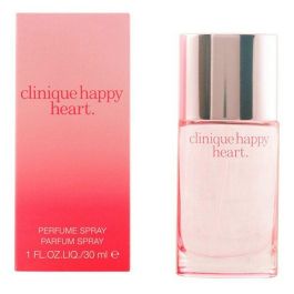 Clinique Lln40583 Happy Heart Perfume Vaporizador para Mujer 30 ml - Fragancia Chipre Floral con Mandarina, Pepino y Jacinto de Agua
