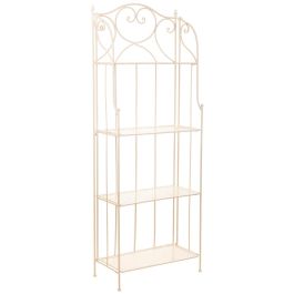 Estantería Alexandra House Living Blanco Metal Hierro 28 x 70 x 28 cm